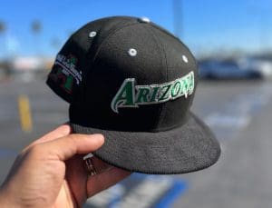Arizona Diamondbacks Black Cord Glow In The Dark 59Fifty Fitted Hat by MLB x New Era