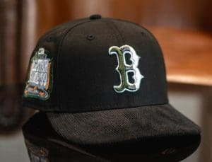 Boston Red Sox 1999 All-Star Game Black Corduroy 59Fifty Fitted Hat by MLB x New Era