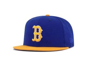 Boston Red Sox 2018 World Series Light Royal Blue 59Fifty Fitted Hat by MLB x New Era Front