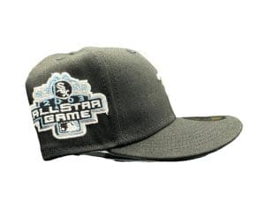 Chicago White Sox All-Star Game 2003 Black Icy Blue 59Fifty Fitted Hat by MLB x New Era Patch