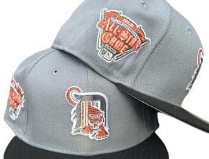 Detroit Tigers 2006 All-Star Game Grey Black 59Fifty Fitted Hat by MLB x New Era Front