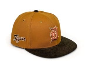 Detroit Tigers Brown Bronze 59Fifty Fitted Hat by MLB x New Era