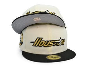 Houston Astros 35 Years Chrome Black 59Fifty Fitted Hat by MLB x New Era