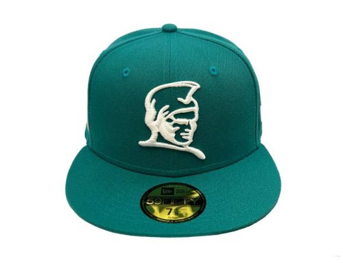 Kamehameha Worldwide Northwest Green 59Fifty Fitted Hat by Fitted Hawaii x New Era