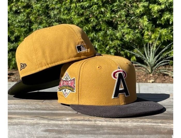 Los Angeles Angels 1989 All-Star Game Gray Tan Corduroy 59Fifty Fitted ...