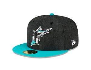MLB Just Caps Heathered Crown 59Fifty Fitted Hat Collection by MLB x New Era Left