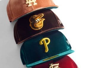 MLB Vintage Velvet 2023 59Fifty Fitted Hat Collection by MLB x New Era Front