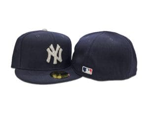 New York Yankees 2000 Subway Series Swarovski Crystal 59Fifty Fitted Hat by MLB x New Era Back