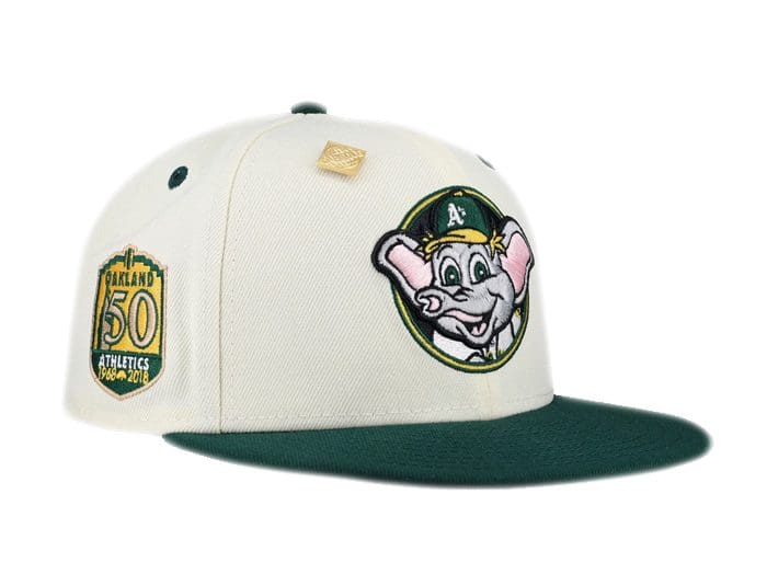 Oakland Athletics 50th Anniversary Stomper Mascot 59Fifty Fitted