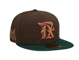 Texas Rangers Two-Tone Copper 59Fifty Fitted Hat by MLB x New Era