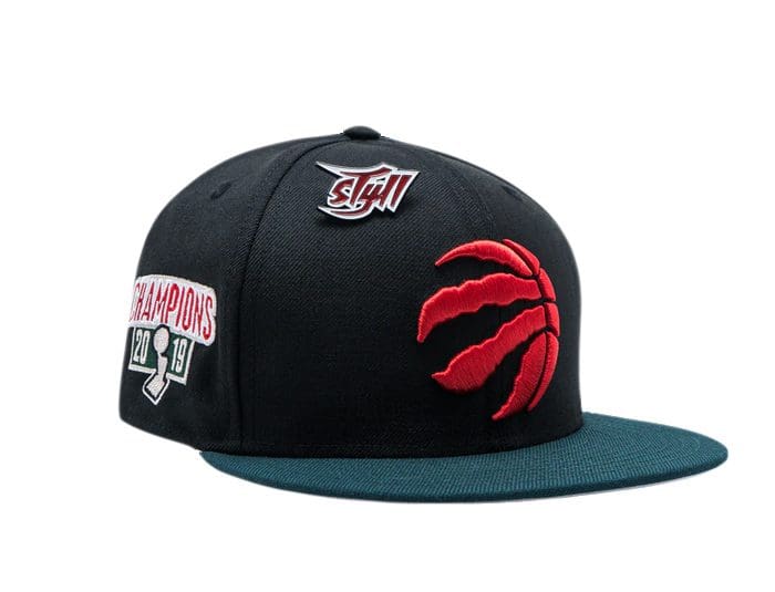 Toronto Raptors Champ Pack Green 59Fifty Fitted Hat by NBA x New Era Strictly Fitteds