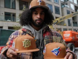 Hat Club Work Hard 2023 59Fifty Fitted Hat Collection by MLB x New Era Khaki