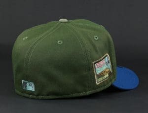 Montreal Expos Olympic Stadium Muscle Man 59Fifty Fitted Hat by MLB x New Era Back