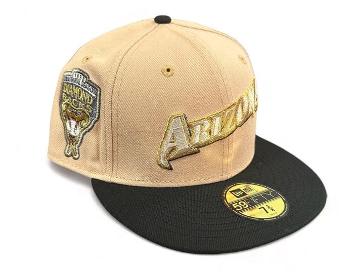 Arizona Diamondbacks 1998 Inaugural Season Candied Pecan Black 59Fifty ...