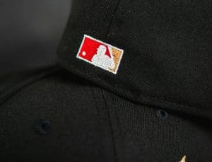 Cleveland Indians 10th Anniversary Black 59Fifty Fitted Hat by MLB x New Era Back