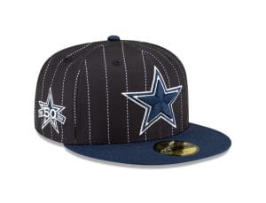 Just Caps NFL Pinstripe 59Fifty Fitted Hat Collection by NFL x New Era Right