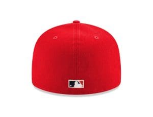 Los Angeles Angels Rally Monkey 50th Anniversary 59Fifty Fitted Hat by MLB x New Era Back