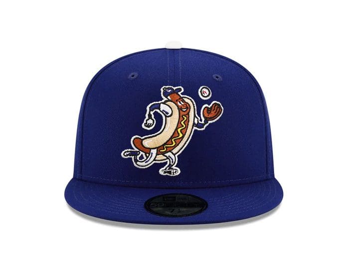 Los Angeles Dodgers Dodger Dog Mascot Blue 59Fifty Fitted Hat by MLB x ...