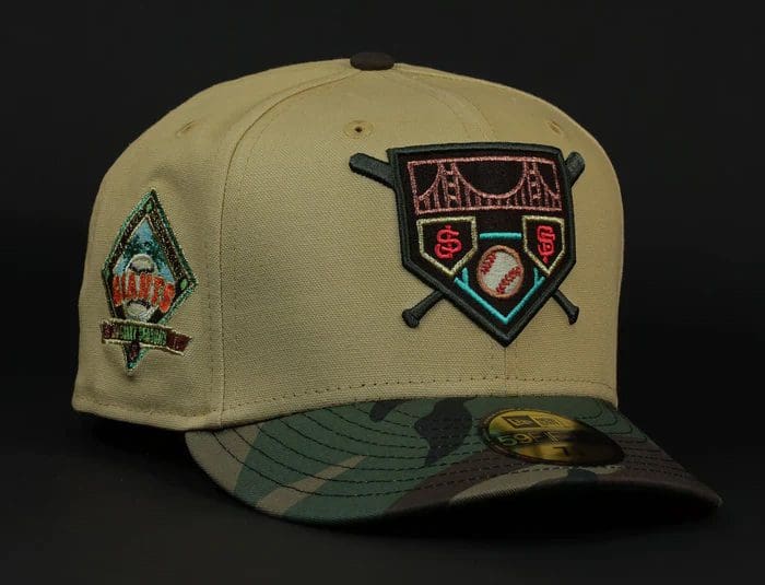 Men's San Francisco Giants New Era Black 59FIFTY Day Allover