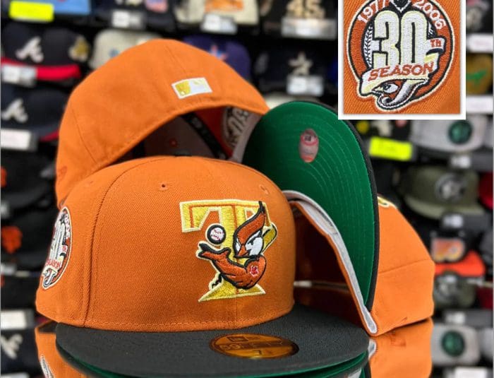 Toronto Blue Jays Fall Orange Black 59Fifty Fitted Hat by MLB x New Era ...