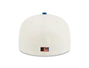 Washington Nationals 10th Anniversary White Blue 59Fifty Fitted Hat by MLB x New Era Back