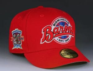Birmingham Barons 20th Anniversary Bubba Gump Shrimp 59Fifty Fitted Hat by MiLB x New Era Right