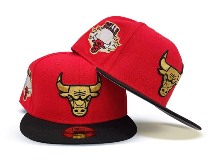 Chicago Bulls Gameday Pop Stars 59Fifty Fitted Hat by NBA x