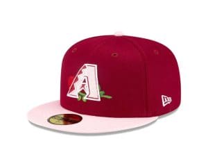 Just Caps Rose Flower 59Fifty Fitted Hat Collection by MLB x New Era Left