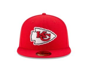 Kansas City Chiefs Super Bowl LVIII Champions 59Fifty Fitted Hat by NFL x New Era Front