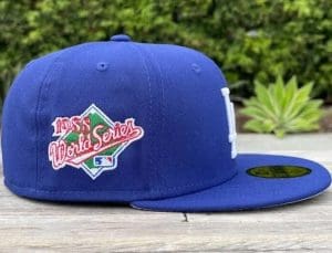 Los Angeles Dodgers 1988 World Series Royal 59Fifty Fitted Hat by MLB x New Era Patch