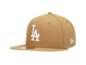 Los Angeles Dodgers Wheat Grey 59Fifty Fitted Hat by MLB x New Era