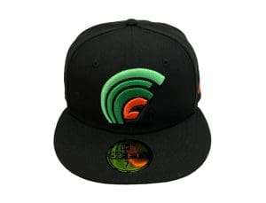 Mua Black 59Fifty Fitted Hat by Fitted Hawaii x New Era Front