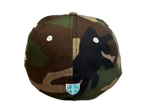 Mua Woodland Camo Teal 59Fifty Fitted Hat by Fitted Hawaii x New Era Back