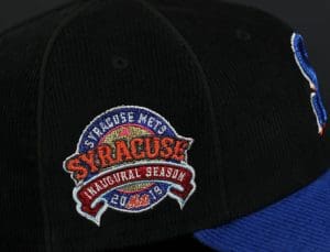 Syracuse Mets x New York Mets 2019 Inaugural Season 59Fifty Fitted Hat by MiLB x MLB x New Era Patch