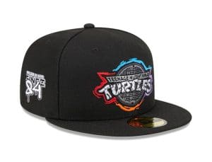 Teenage Mutant Ninja Turtles Title Logo Black 59Fifty Fitted Hat by Teenage Mutant Ninja Turtles x New Era