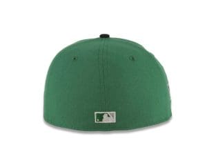 Arizona Diamondbacks 20th Anniversary Green Black 59Fifty Fitted Hat by MLB x New Era Back