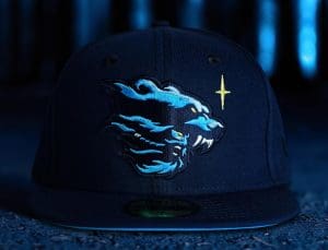 Bear Warrior Oceanside Blue 59Fifty Fitted Hat by Noble North x New Era