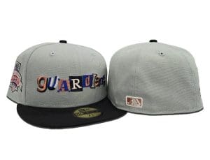 Cleveland Guardians Jacob Field Everest Green Black 59Fifty Fitted Hat by MLB x New Era Back