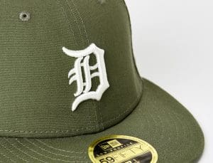 Detroit Tigers 2005 ASG New Olive 59Fifty Fitted Hat by MLB x New Era
