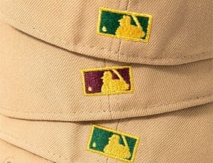 Hat Club Color Story Khaki Maroon and Khaki Green 59Fifty Fitted Hat Collection by MLB x New Era Back