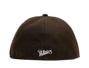 Politics Core Wood 59Fifty Fitted Hat by Politics x New Era Back