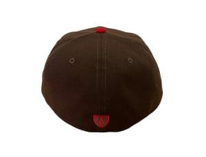 Mua Burnt Wood Red 59Fifty Fitted Hat by Fitted Hawaii x New Era Back