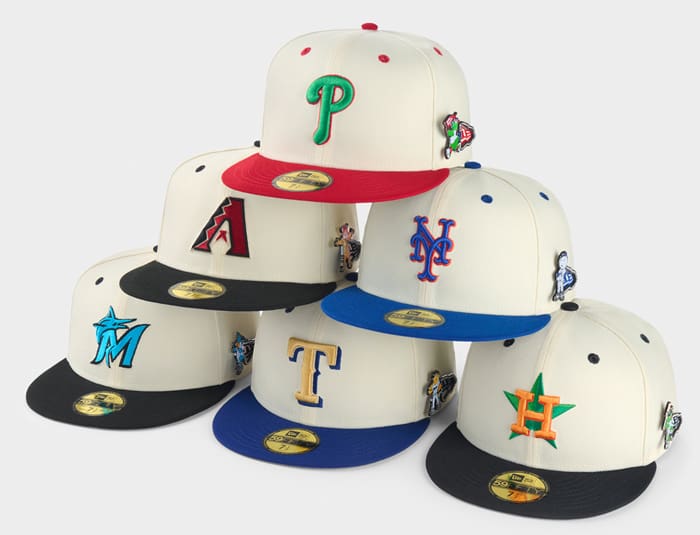 MLB Mascot Pin 59Fifty Fitted Hat Collection by MLB x New Era Strictly Fitteds