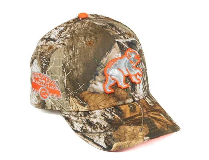 Chicago Cubs Wrigley Field Realtree Orange 59Fifty Fitted  display picture 1
