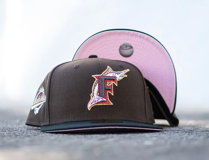 Florida Marlins 1997 World Series Mocha Black 59Fifty Fitted Hat