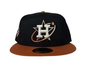Houston Astros Harvest Black Space City 59Fifty Fitted Hat by MLB x New Era