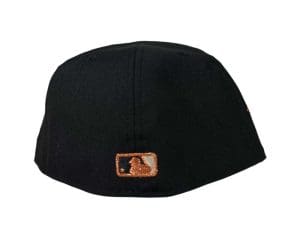 Houston Astros Harvest Black Space City 59Fifty Fitted Hat by MLB x New Era Back