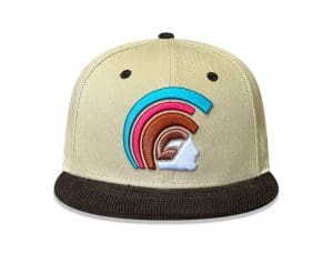 Mua Vegas Gold Walnut Corduroy 59Fifty Fitted Hat by Fitted Hawaii x New Era Front