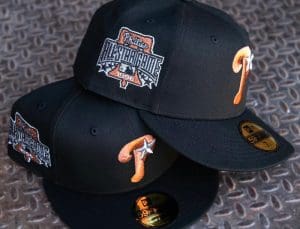 Philadelphia Phillies 1996 All-Star Game Black Metallic Copper 59Fifty Fitted Hat by MLB x New Era Patch