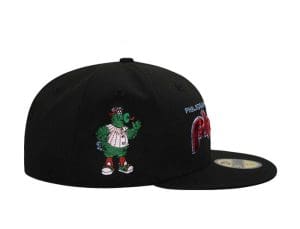 Philadelphia Phillies Phanatic Throwback Edition 59Fifty Fitted Hat by MLB x New Era Patch